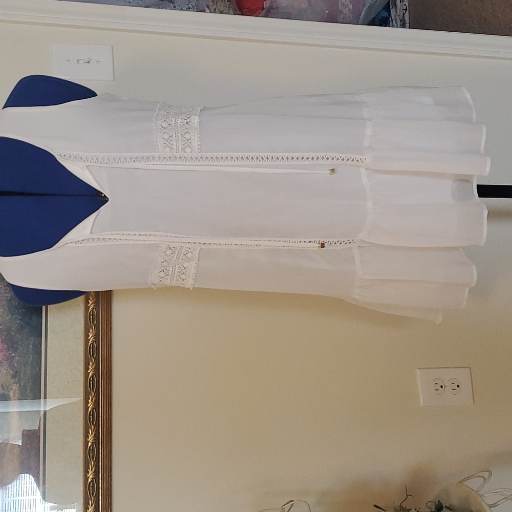 Beautiful white summer dress